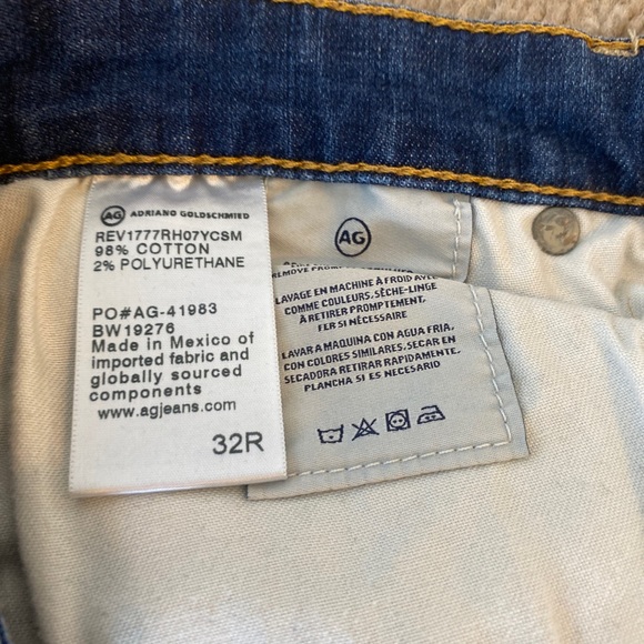 Adriano Goldschmied AG-ED denim jeans The Farrah Skinny Ankle 32 R - Picture 7 of 7